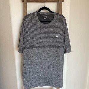 Masters T-Shirt Men's Gray Striped T-Shirt